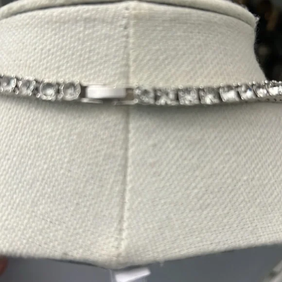 Rhinestone Cross Pendant Necklace